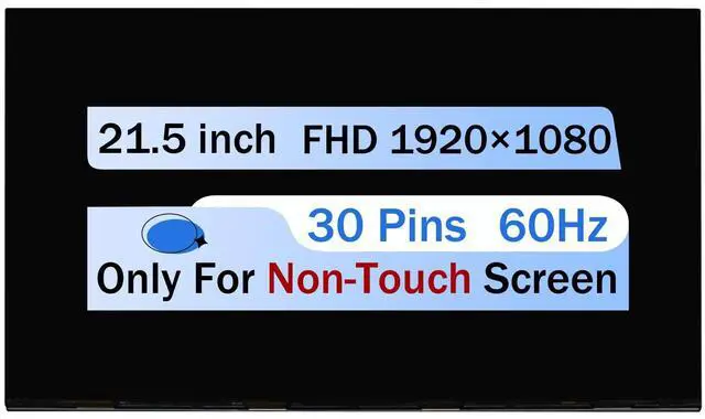 Main image of NUOLAISUN M215HCA-L3B MV215FHM-N40 LM215WF9-SSA1 21.5" for HP 22-C LCD Screen Replacement