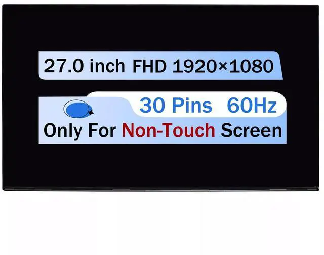 Main image of NUOLAISUN For Lenovo IdeaCentre AIO 3-27IAP7 F0GJ 27" FHD LCD Non-Touch Screen Replacement