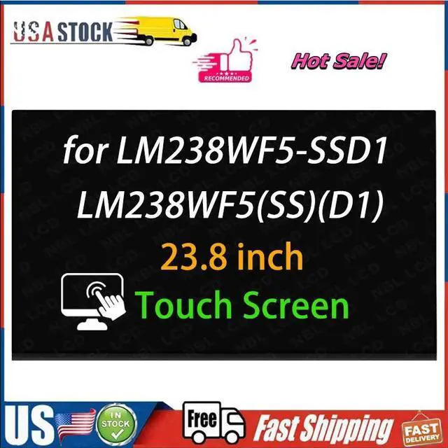 Main image of A++ 23.8" for HP LM238WF5-SSD1 LM238WF5(SS)(D1) LCD LED Touch Screen FHD Display