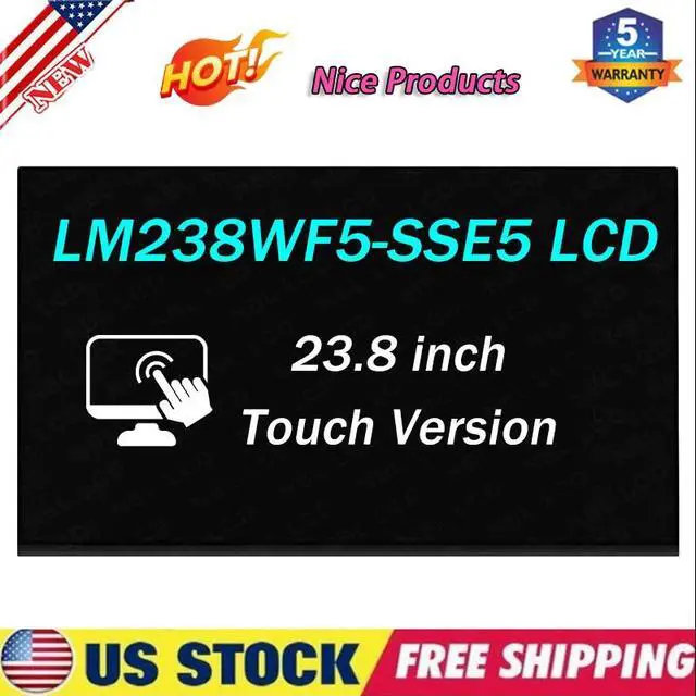 Main image of NUOLAISUN 23.8" for HP 24-df0137c LCD Touch Screen Replacement Display Panel 1920×1080