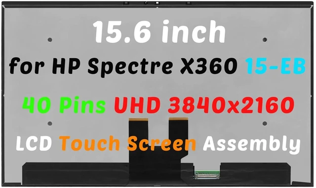 Main image of for HP Spectre X360 15T-EB 15-eb0043dx LCD Display Screen Assembly L97639-001