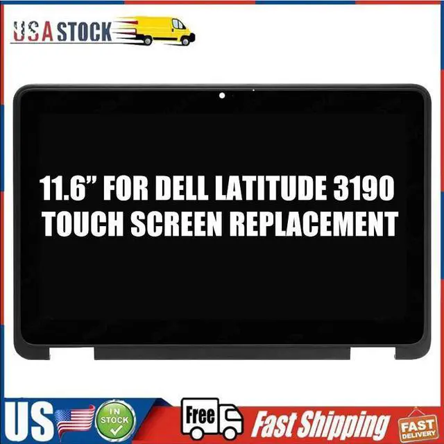 Main image of 11.6'' For Dell Latitude 3190 2 in 1 LCD Touch Screen Display Assembly Digitizer