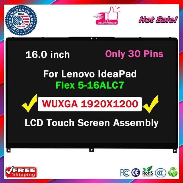 Main image of for Lenovo IdeaPad Flex 5-16ALC7 5-16IAU7 5-16ABR8 82Y1 5D10S39794 LCD Touch Screen