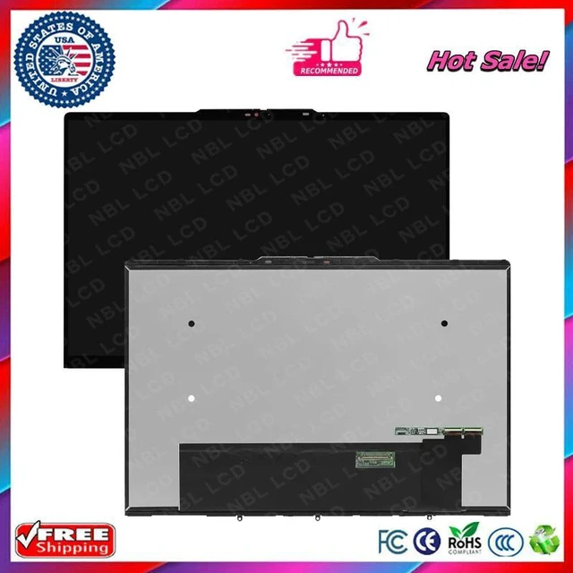 Alt view image 3 of 3 - for Lenovo Yoga 7-14ARB7 82QF 7i Gen 7 7-14ARB7 LCD Touch Screen Digitizer w/Bezel 14" 2.2K 40 Pin