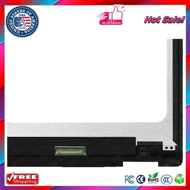 Alt view image 3 of 3 - 11.6" for HP Pavilion x360 11-ap 11-ap0000 LCD Display Touch Screen Assembly HD