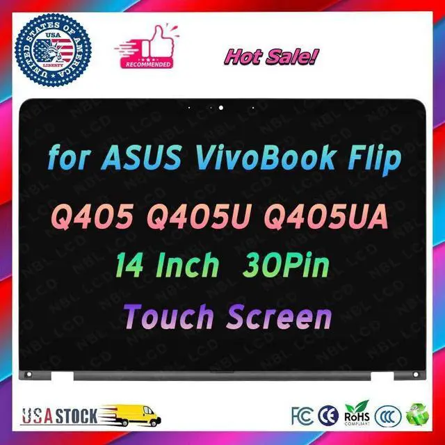 Main image of 14" for ASUS VivoBook Q405UA-BI5T5 Q405UA-BI5T7 LCD Display Touch Screen FHD