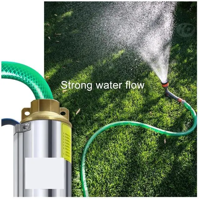 Alt view image 3 of 5 - Solar Deep Well Water Pump Home Water Pump Solar Synchronous Motor Brushless Rate 5T/H 50M Head For Agricu ,Easy Operate