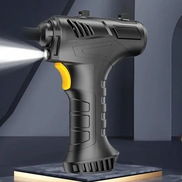 Alt view image 5 of 6 - Cordless Air Compressor Tire Inflator,Portable Handheld Air Pump for Tires with Digital Pressure Gauge,Rechargeable Battery Powered Wireless Air Pump