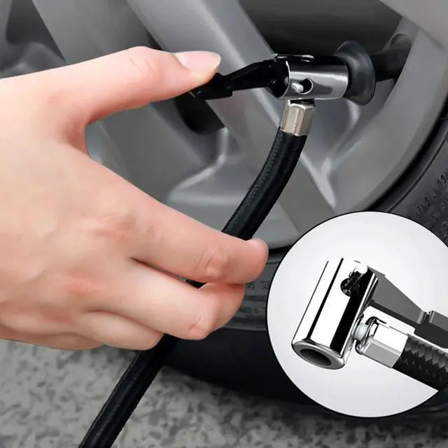 Alt view image 6 of 6 - Cordless Air Compressor Tire Inflator,Portable Handheld Air Pump for Tires with Digital Pressure Gauge,Rechargeable Battery Powered Wireless Air Pump