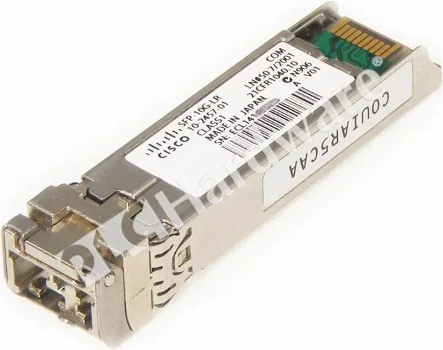 Alt view image 2 of 3 - HP F5 OPT-0010-00 1000BASE-SX SFP Transceiver, Silver