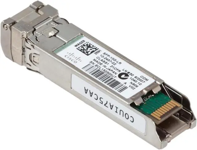 Alt view image 3 of 3 - HP F5 OPT-0010-00 1000BASE-SX SFP Transceiver, Silver