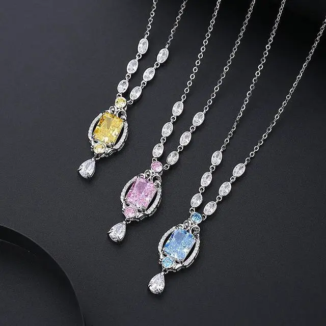 Alt view image 4 of 6 - WAHZAUS 925 Sterling Silver Necklaces for Women Girls, Chain 18"+2" Fashion Necklace for Women Teen Girls Gifts Birthday Gifts Christmas Gifts for Wife Girlfriend Silver Jewelry Gifts for Her