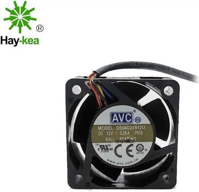 Main image of For AVC DS04020B12U 4020 40MM 4CM 40X40X20 DC 12V 0.25A Dedicated Cooling Fan for Jetson Nano, PWM Speed Adjustment Strong Air