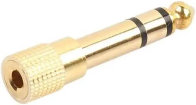 Main image of Jack 6.35mm Male To 3.5mm Female Adapter Connector Headphone Audio Adapter Amplifier Microphone AUX Cable With 6.35 3.5 MM Jack