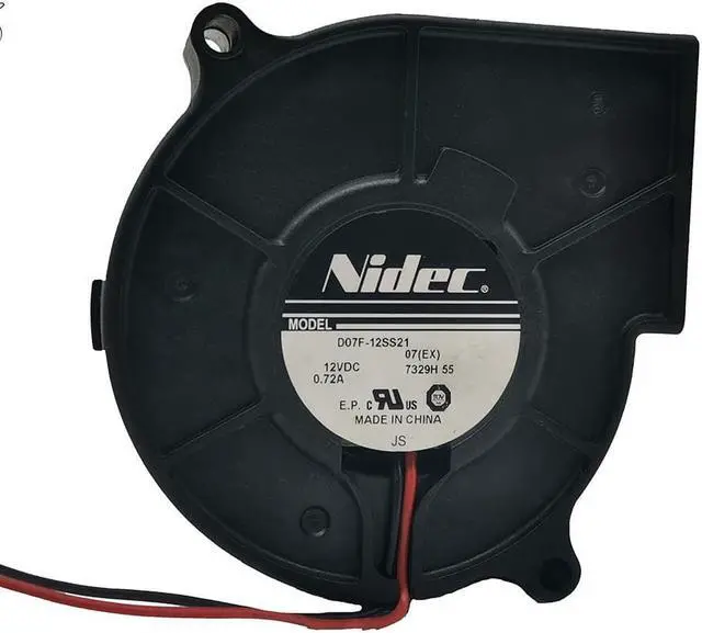 Main image of Nidec D07F-12SS21 12V 0.72a 7cm cooling fan second line