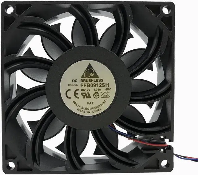 Main image of Delta 9025 12V 1.04a 9cm violent large air volume server chassis fan FFB0912SH