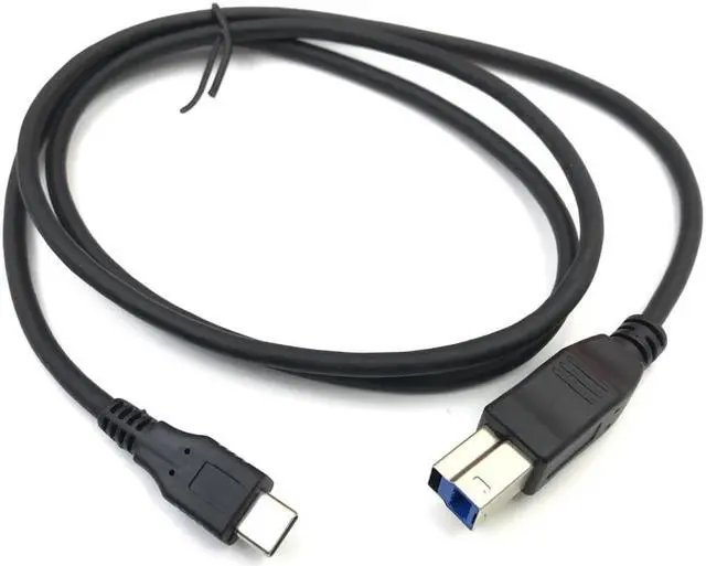 Main image of USB 3.1 Type C to 3.0 B BM Cable Data Transmission Connector 10Gbp/s for Phone Macbook Laptop Printer Hard Disk Scanner
