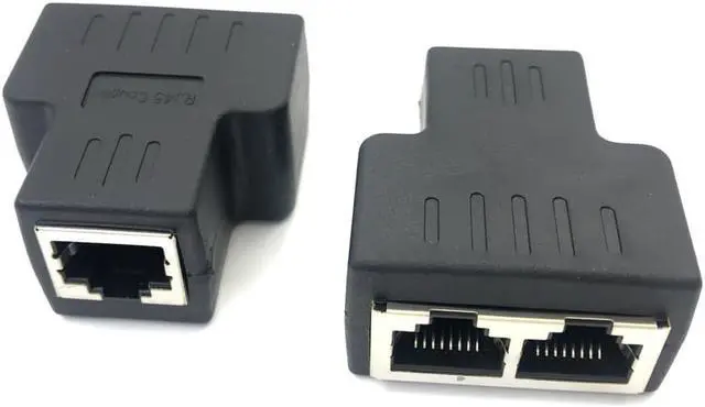 Main image of STP UTP Cat6 RJ45 8P8C Stecker Auf Dual RJ45 Splitter Netzwerk Ethernet Patchkabel Adapter AQJG