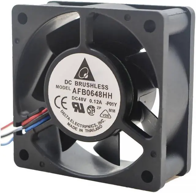 Main image of AFB0648HH 6CM 60MM 60*60*25MM 6*6*2.5CM 6025 48V 0.12A three-wire speed Server Inverter Cooling fan