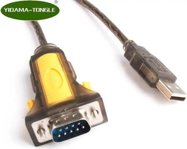 Main image of USB to RS232 DB9 Serial Cable Male A Converter Adapter with PL2303 Chipset for Windows 7 8 10 xp vista