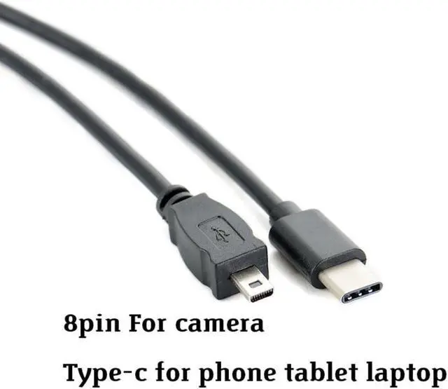 Main image of TYPE C OTG CABLE FOR NIKON Coolpix Camera UC-E6 UC-E16 UC-E17 camera to phone edit picture video