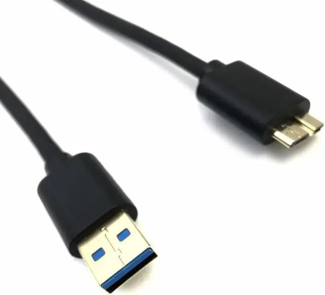 Main image of Gold Plate USB 3.0 A to Micro B Male Adapter Converter Cable Data External for SSD HDD Mobile Hard Disk Converter Adapter Cord