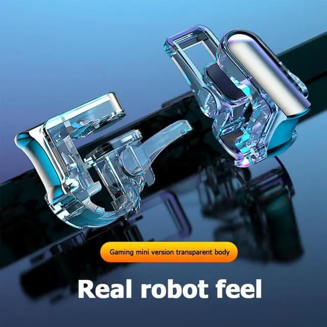 Main image of 1 Pair Controller Button Gamepad Mobile Game for iPhone Android Mobile Phone Gamepad Grip Fire Button Joystick