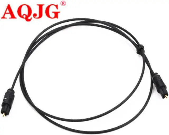 Main image of 3.5mm Mini Toslink To Toslink Cable Digital Optical Audio connector adapter Cable OD2.2mm 1m 1.5m 2m 3m 3ft 5t 6ft 10ft