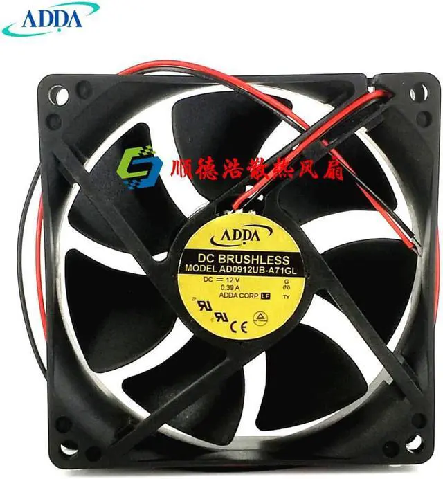 Main image of 1pc fan AD0912UB-A71GL AD0912UB-A70GL AD0912US-A70GL ADDA freeship