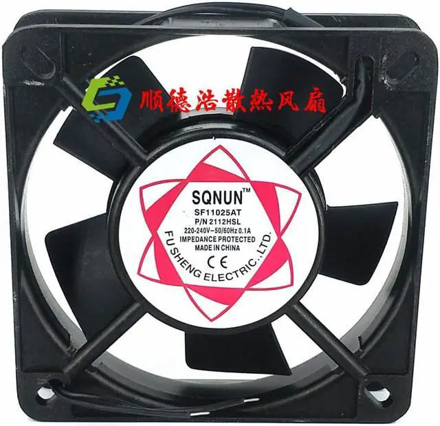 Main image of 1pcs SF11025AT P / N 2112HBL 11025 220V ball bearing 110*110*25mm 110mm cooling fan