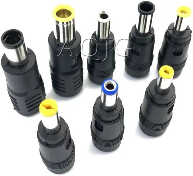 Main image of 7pcs Universal Laptop DC Power Supply Adapter Connector Plug AC DC conversion head Jack Charger Connectors Laptop Power Adapter