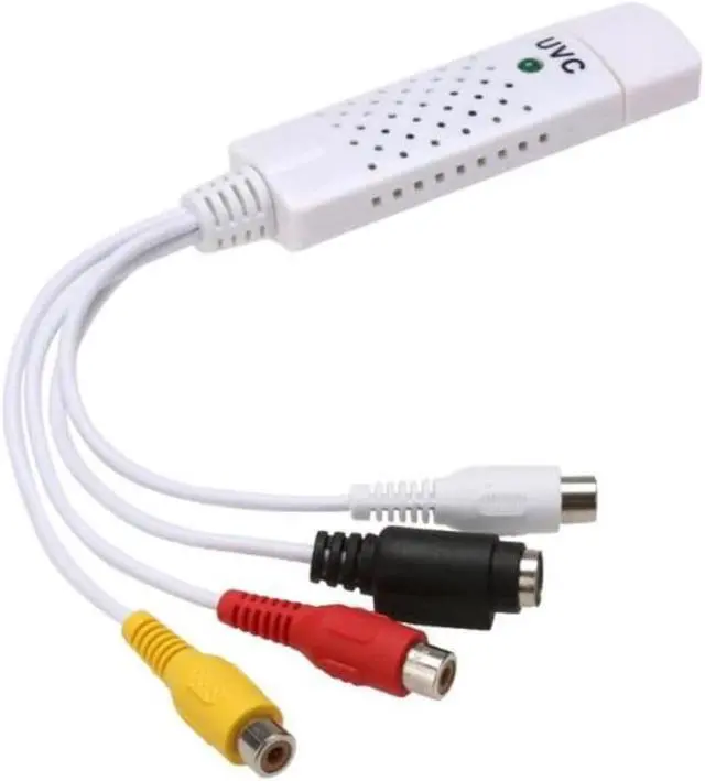 Main image of USB Video Grabber Converter USB 2.0 to RCA/S Video Audio Video Capture Board Grabber Adapter AV Aquisition Card for Computer