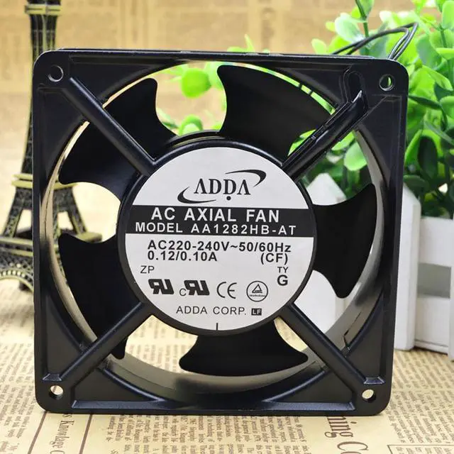 Main image of For ADDA AA1282HB-AT / AA1282HB-AW AC220V AC cabinet fan 120x120x38mm cooling fan cooler