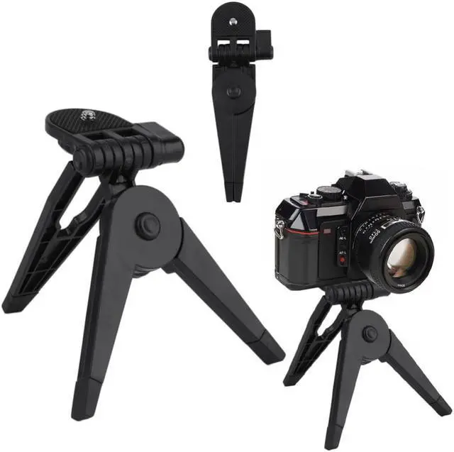 Main image of Mini Camera Desktop Tripod Plastic 1/4 Screw Mount Adapter Tripod Stabilizer Stand Bracket For GoPro/Yi/SJCam/Mobile Phone