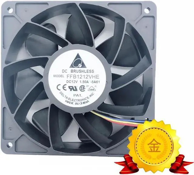 Main image of 12038 120mm 12cm FFB1212VHE DC 12V 1.5A 24W 4Wire,Violence Server industrial case Cooling Fans