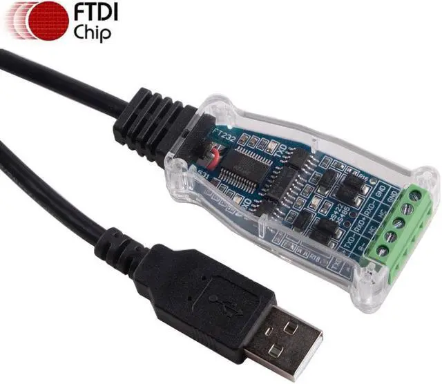 Main image of FTDI USB to RS422 RS485 Serial Adapter Converter 6Pin Terminal Block Communication Cable
