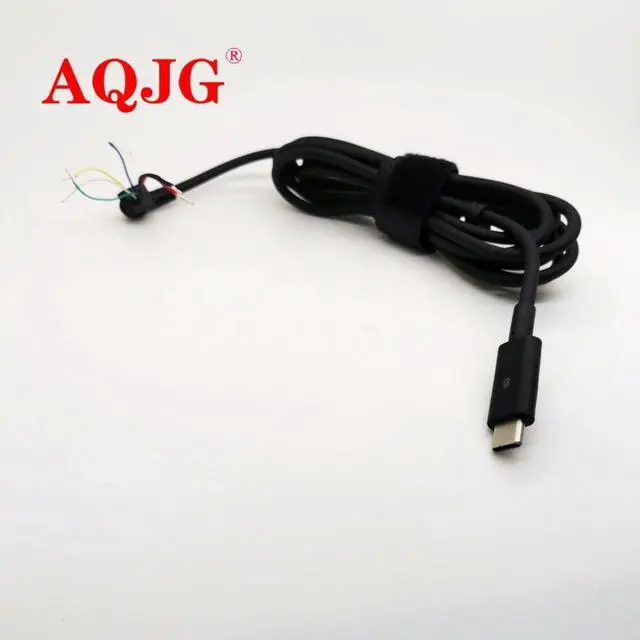 Main image of 1.8m USB Type-C DC Power Male Tip Plug Connector with Cord / Cable for Dell Laptop Power Adapter Charger