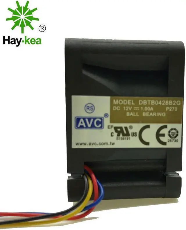 Main image of 3pcs powerful cooling fan For AVC 4028 12V 1A DBTB0428B2G high- speed server fans 40*40*28mm Dual Ball Bearing 4-wire pwm