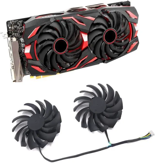 Main image of For MSI RX570/580 MECH2 8GB PLD10010B12HH Graphics Cards Cooling Fan