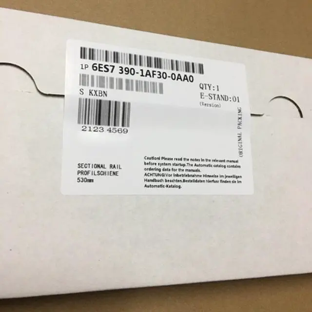 Main image of For Siemens 6ES7390-1AF30-0AA0 S7-300 PLC Mounting Guide Rail Module in Box