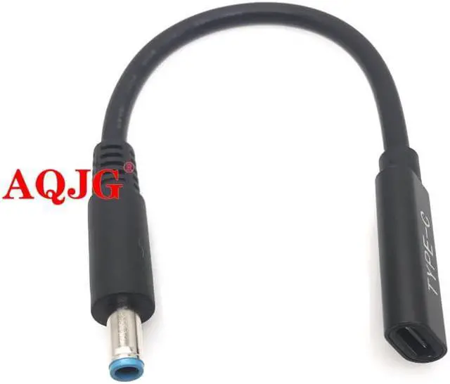 Main image of Dc USB Type C USB C Female to 4.5*3.0 4.5x3.0mm with Pin Male Plug Converter Power Jack Connector Adapter for Hp Envy Ultrabook