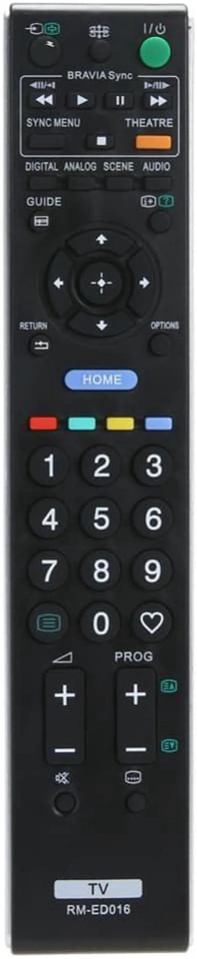 Main image of Universal TV Remote Control Replacement Remote Controller Television Remote Control All Functions for Sony TV  For RM-ED016