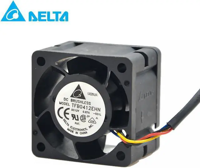 Main image of 50PCS for delta TFB0412EHN PWM 4CM 40MM PWM 15,000RPM 26cfm DC 12V 0.87A server inverter cooling fans blower Case
