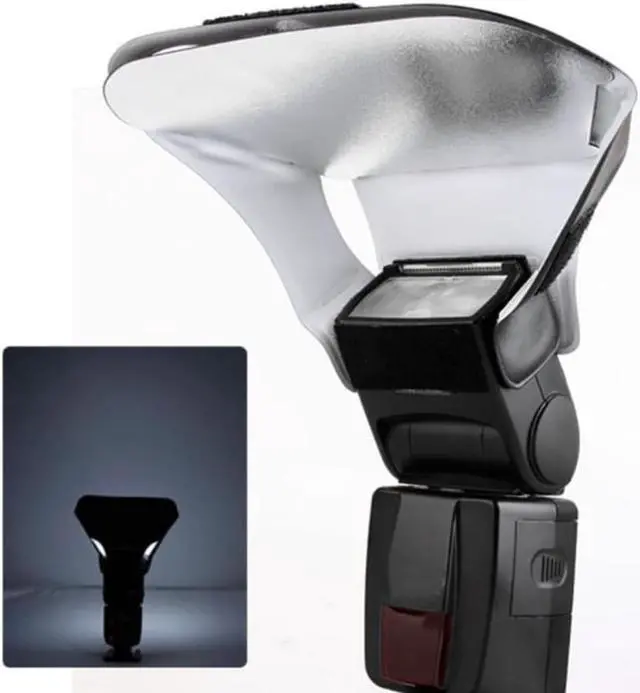 Main image of 3 in 1 Light Diffuser Bouncer Kit with 3 Colors Silver Gold White Reflector for Digital Cameras Flash Speedlite Speedlight