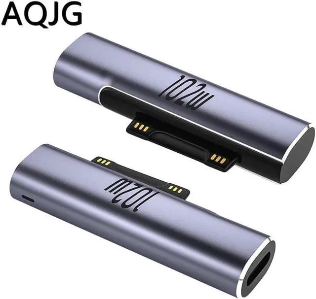 Main image of 102W USB C Type C PD Fast Charging Plug Converter for Microsoft Surface Pro 3 4 5 6 7 8 Go for Microsoft Surface Book 1 2 3
