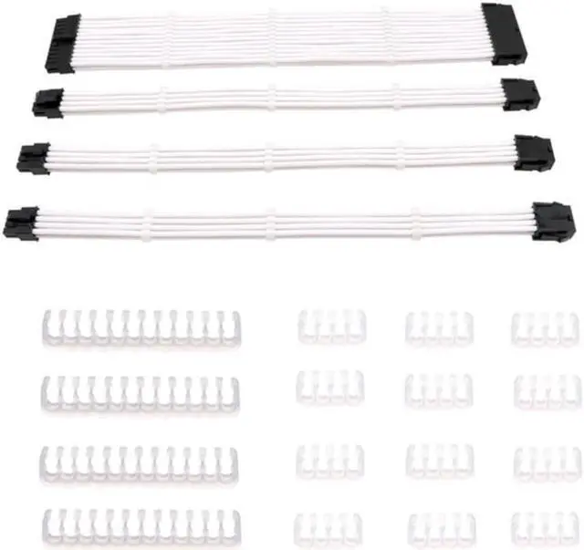 Main image of PC Case Extension Cable Kit 4Pin Motherboard+CPU(4+4)8PIN +2xGPU(6+2)8PIN Computer Cable Adapter Accessories