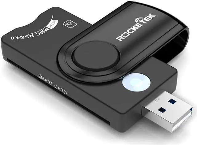 Main image of TF Smart Cardreader Adapter Flash Memory Card USB 2.0 Tax Declaration IC Smart Card Reader TF SIM Card Reader