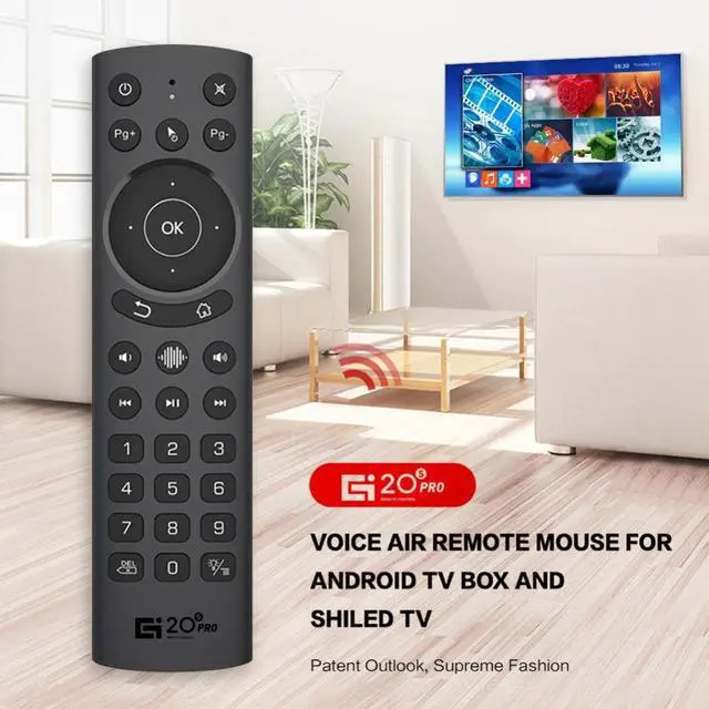 Main image of G20S PRO 2.4G Wireless Fly Air Mouse 30 Buttons Voice Control Remote for PC STB Electronic Smart Home Accessories