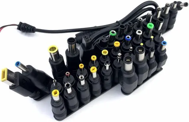 Main image of 38pcs Universal Laptop DC Power Supply Adapter Connector Plug AC DC conversion head Jack Charger Connectors Laptop Power Adapte