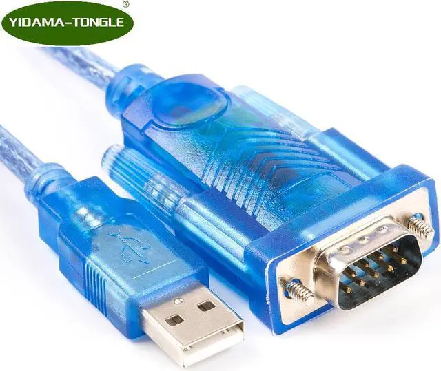 Main image of usb to db9 rs232 serial adapter conveter computer cable